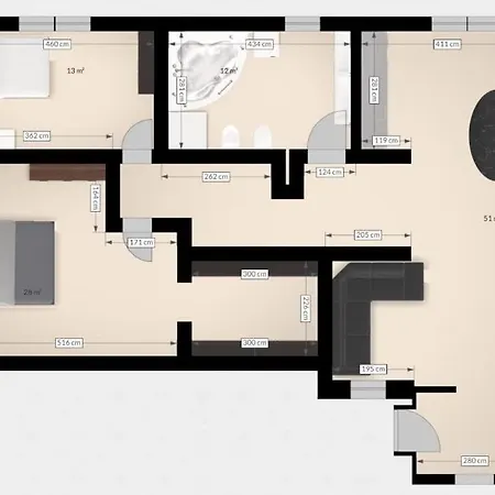 Apartment 3 In Frankfurt *